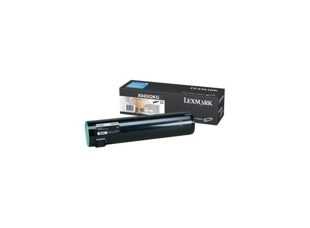 Toner Lexmark  X940/945 X945X2KG sort 